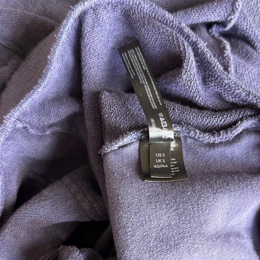 Daily Practice by Anthropologie frayed surplice jumpsuit romper Size Small S - Picture 12 of 14